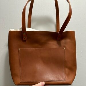 Portland Leather Goods Tote Brown